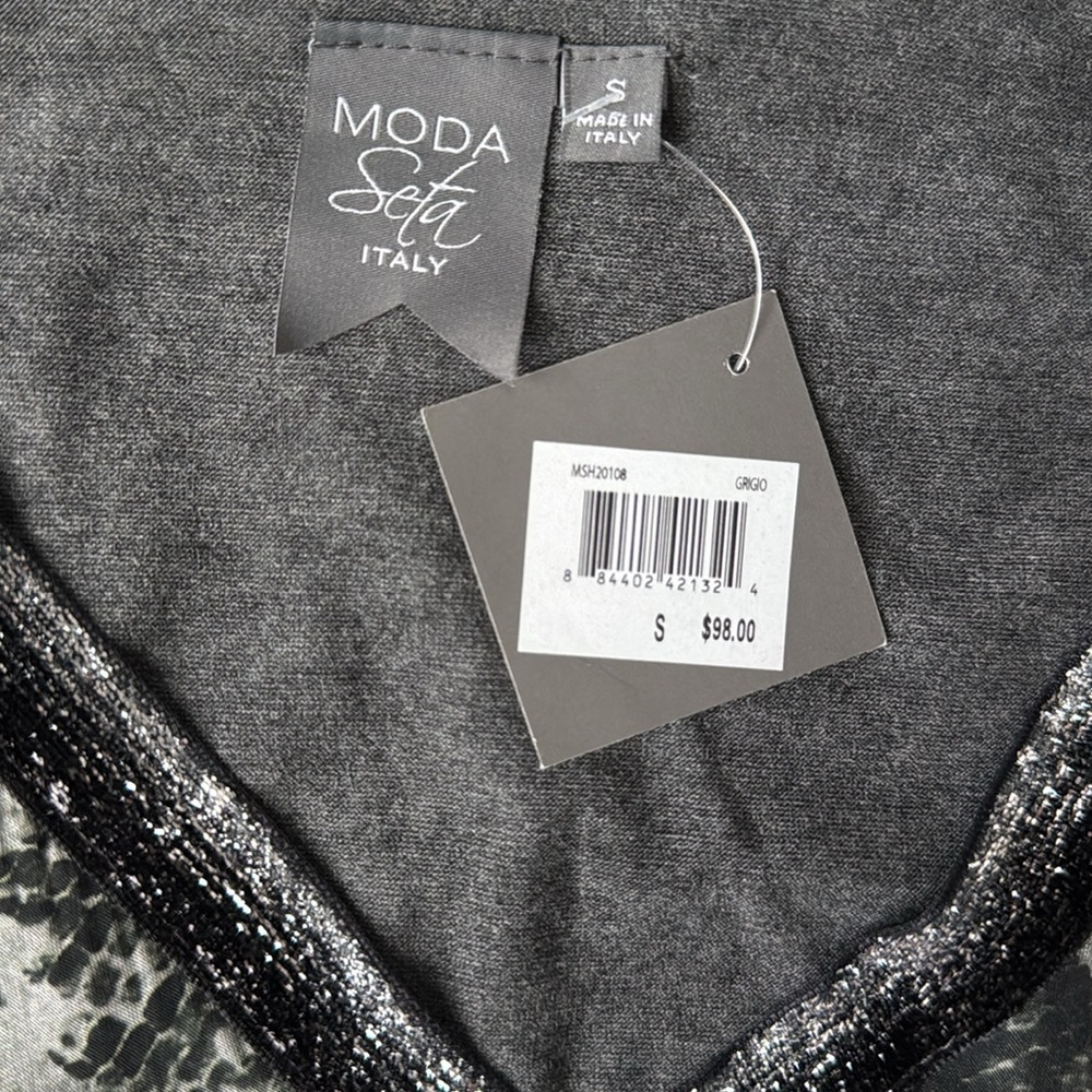 NWT Moda Seta Top - Picture 7 of 9